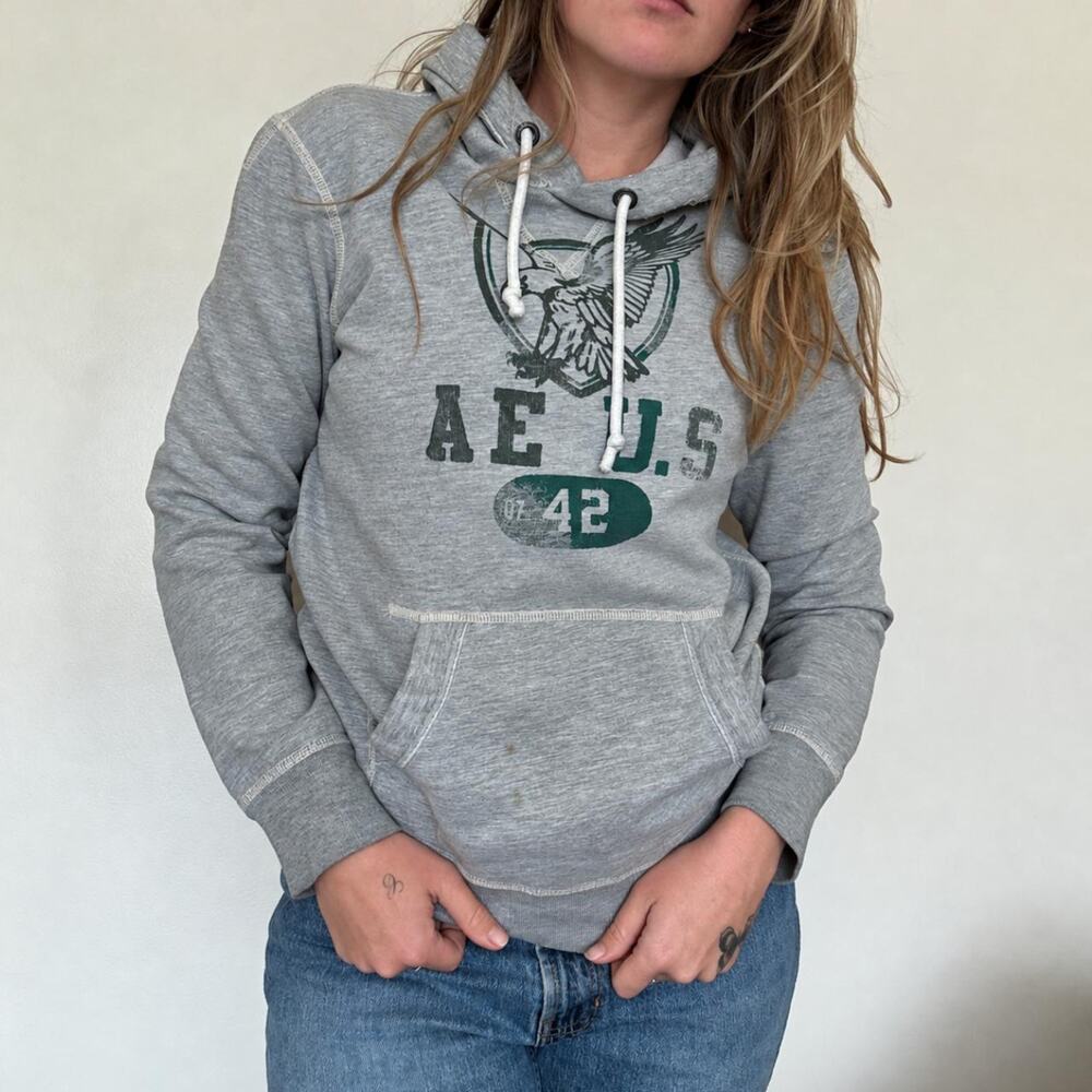American Eagle 2011 Graphic Pullover Hoodie